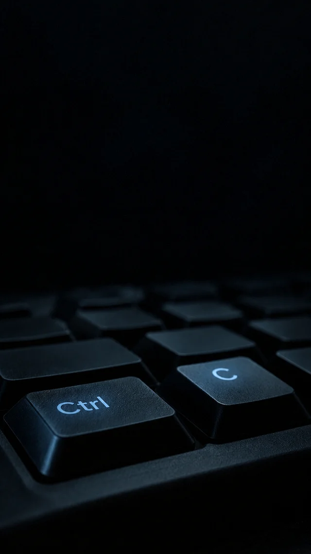 Two screens passing a band of blue light between them